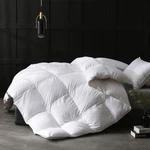 Apsmile Luxurious Feathers Down Full Queen Duvet Insert Comforter, White. Fixed Price $64.99.