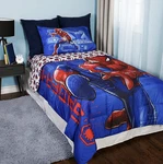 Marvel Spider-man Reversible Comforter Twin/full 72" X 86". Fixed Price $39.99.