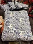 Ralph Lauren Rare Comforter Queen Porcelain Blue White Tamarind 3 Sham. Fixed Price $115.50.