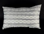 Croscill Isla Grey Boudoir Pillow 21" X 14" New. Fixed Price $35.14.