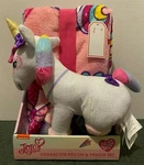 Jojo Silva Unicorn Character Throw And Pillow Set Nickelodeon. Fixed Price $29.99.