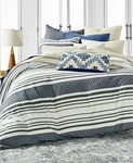 Lucky Brand Stripe 2 Piece Comforter Set Size Twin/twin Xl Color Navy Nwt Nip. Fixed Price $70.00.