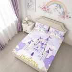 Princess Bedding Set Twin Size Purple Castle Dreamy For Teens Kids Sh.... Fixed Price $36.95.