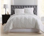 Truly Soft Everyday CS1969WTTX-1500 Pleated Comforter Set, White, Twin Xl. Fixed Price $55.14.