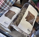 Paseo Road Highland Lodge Olive Jacquard Reversible Euro Pillow Sham 27X27. Fixed Price $45.00.
