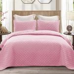 Exclusivo Mezcla Ultrasonic 3 Piece King Size Quilt Set With Pillow Shams,. Fixed Price $53.99.