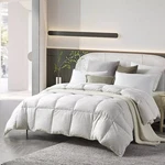 Farm Home F/qn Sz Organic Cotton White Feather/down Comforter $300 Msrp New. Fixed Price $234.91.
