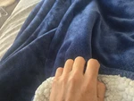 Utopia Bedding Sherpa Blanket King Size Navy 480GSM Plush Fleece. Fixed Price $43.03.