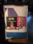 Smarts & Crafts Twin/twin Xl Comforter Set Colorful Abc Modern Pattern New. Fixed Price $24.88.
