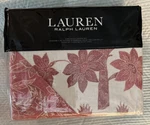 Lauren Ralph Isla Floral Luxury King Pc. Duvet Cover Set Dusty Rose Polo $385. Fixed Price $139.98.