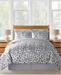 Sunham Greyscale Cheetah 6-PC Comforter Sets. Fixed Price $60.00.