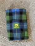 John Deere Collection Tractor Valance Curtain Plaid Window 84" X 15". Fixed Price $7.99.
