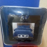 Hotel Collection 5PC Embossed Comforter Set King Blue With Shams & Pillows. Fixed Price $58.00.