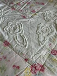 Rachel Ashwell Treasures Chelsea Comforter Sham Shabby Chic Chenille Roses Twin. Fixed Price $75.00.