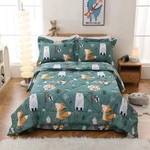 Jsd Green Forest Animals Kids Comforter Set Twin/twin Xl,. Fixed Price $42.99.
