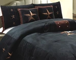Lone Star Barbed Wire 7-PIECE King Comforter Set Western Lodge Decor. Fixed Price $239.99.