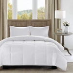 Cotton Comforter, 300 Thread Count Box Quilting, Soft, Breatha. Fixed Price $75.99.
