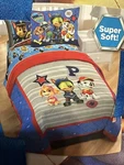 New Paw Patrol Team Quilt Set With Sham Twin Bed - 2 Pc Embroidered. Fixed Price $86.95.