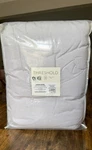 Threshold King Comforter Set Cotton Linen Chambray White With Shams. Fixed Price $43.99.