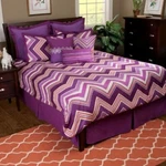 Rizzy Home Hippie Chic Plum 2-PIECE Twin Comforter Bedding Set New Free Ship. Fixed Price $29.99.