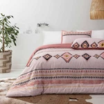 Boho Duvet Cover Queen Size, 3PC Bohemian Chic Striped Geometric Quilt .... Fixed Price $37.96.