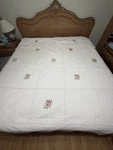 Pem America 3 Piece King Quilt Comforter Reversible 100 X 90. Fixed Price $85.00.