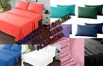 Superb Bed Sheet Set, Fitted, Flat, Pillowcases - Breathable & Soft, Deep Pocket. Fixed Price $13.49.
