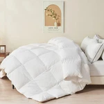 Topgreen Organic Feather Down Comforter Oversized King Luxury Extra-fluffy. Fixed Price $281.87.