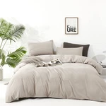 Luxlovery Beige Comforter Set King Light Khaki Bedding Oatmeal Taup.... Fixed Price $119.24.