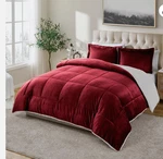 Cathay Home Full Comforter Set: Ultra Soft & Plush Reversible Micromink Sherpa. Fixed Price $58.18.
