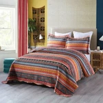 3PC Quilt Bedspread Sets Bedding Coverlet Bedroom Floral Queen King Size, BY012. Fixed Price $59.98.