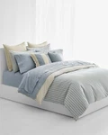 Ralph Lauren Home Graydon Bold Stripe Comforter Dune/chambray King $470. Fixed Price $210.00.