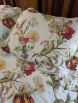 Rose Tree Home Abigail Floral Queen Comforter W/ 2 Pillow Shams Ivory & Flowers. Fixed Price $134.95.