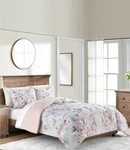 Sunham Colesville Full Queen Comforter Set Ensemble Bedding 3PC Reversible Flora. Fixed Price $35.99.