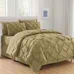 Elegant Luxury Softest Coziest 8-PIECE Bed-in-a-bag Comforter Set. Fixed Price $110.96.