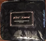 Betsey Johnson 3PC Embossed Hearts Design Full/queen Comforter Set Black Nwt. Fixed Price $114.96.