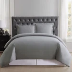 Everyday Duvet Grey Polyester 2-PIECE Twin Xl Set, Solid Color Themed,. Fixed Price $24.99.