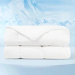Cooling Comforter Cal King 102X96 Lightweight Breathable White Bedsure Blankets. Fixed Price $259.99.
