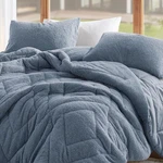 King Set Reversible Feather-soft Plush Size Bed.... Fixed Price $58.78.
