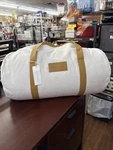 Cozy Earth Down Alternative Comforter In Duffel Bag White Brand New. Fixed Price $289.00.