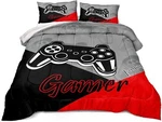 Z.jian Home Gaming Comforter Boys Teen Game Contoller Bedding Set Kids. Fixed Price $66.29.