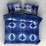 Indigo Blue Mandala Tie Dye Comforter Cover Queen Bedding Set Indian Duvet. Fixed Price $102.49.