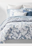 Ralph Lauren Willa Floral Blue Reversible Cotton Full/queen Comforter Set. Fixed Price $155.99.