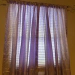 Vtg Jcp Seventeen Collection Sugarplum Curtains Panels 84" X 63" Tiebacks Euc. Fixed Price $79.95.