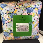 Kate Spade Sunset Blooms Full Queen Comforter & Shams Bedding Flowers 3 Pc. Fixed Price $111.97.