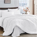 Cloud-like King Comforter Set 7-PIECE Ultra Soft Bedding Ultimate. Fixed Price $65.09.