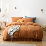 Cottonight Pumpkin Color Comforter Set King Rust Terracotta Bedding. Fixed Price $108.90.