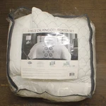 Hallmart Calena 9-PIECE Comforter Set 84254 White / Black California King. Fixed Price $72.15.
