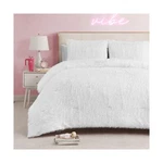 Juicy Couture Shaggy Faux Fur White King Comforter Set Soft And Cozy 3-PIEC.... Fixed Price $127.56.