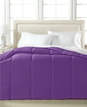 Royal Luxe Lightweight Down Alternative Hypoallergenic Comforter - King Purple. Fixed Price $35.30.